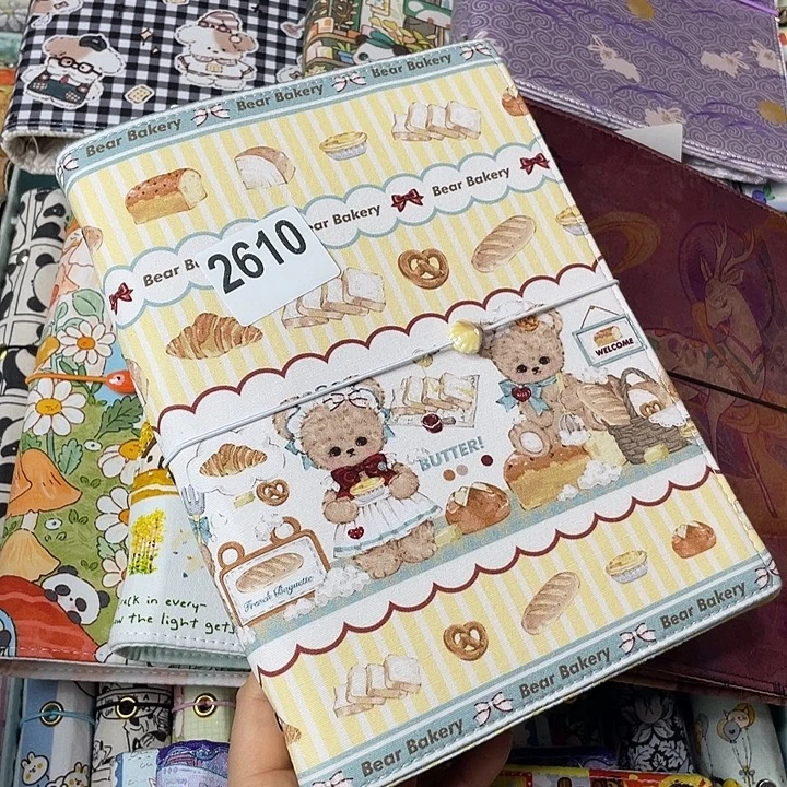 织绣A5 活页不加纸2610