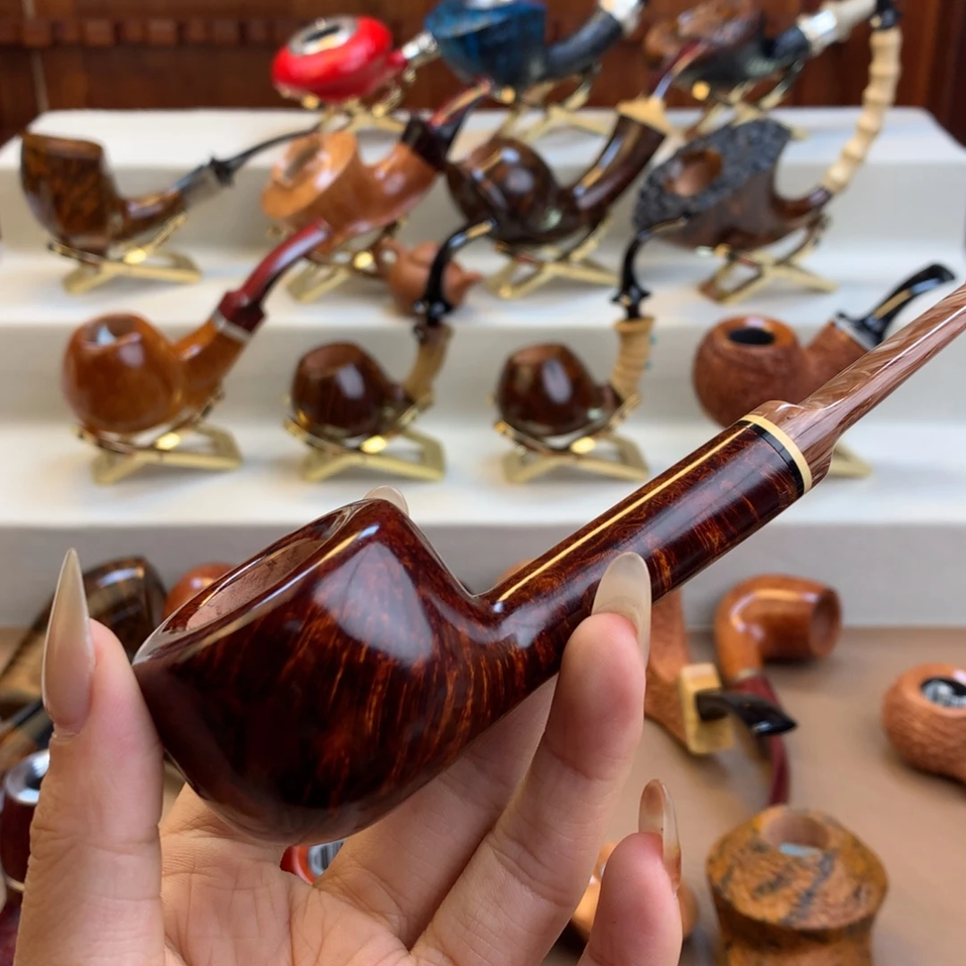 羽***球高品质石楠木烟斗