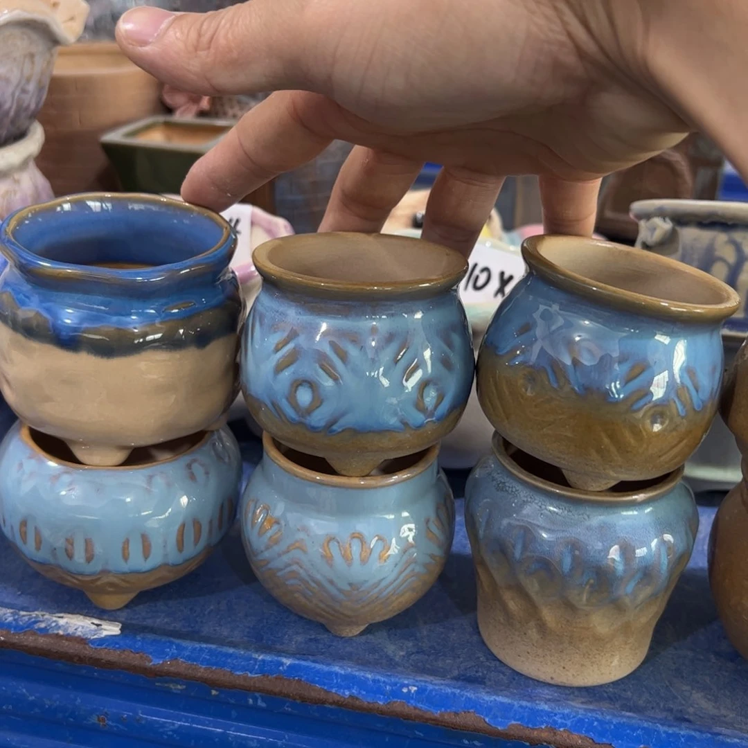 陶瓷多肉小花盆@@2075