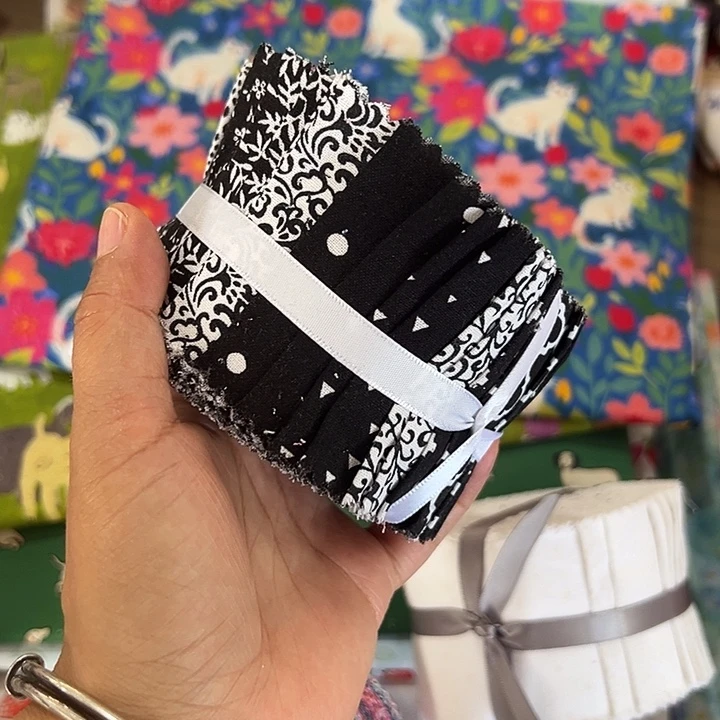 棉6.5公分宽小蛋糕卷纯棉原出口