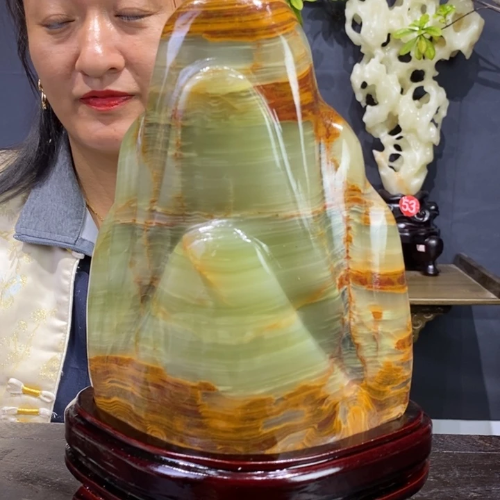 石材精品古青石摆件