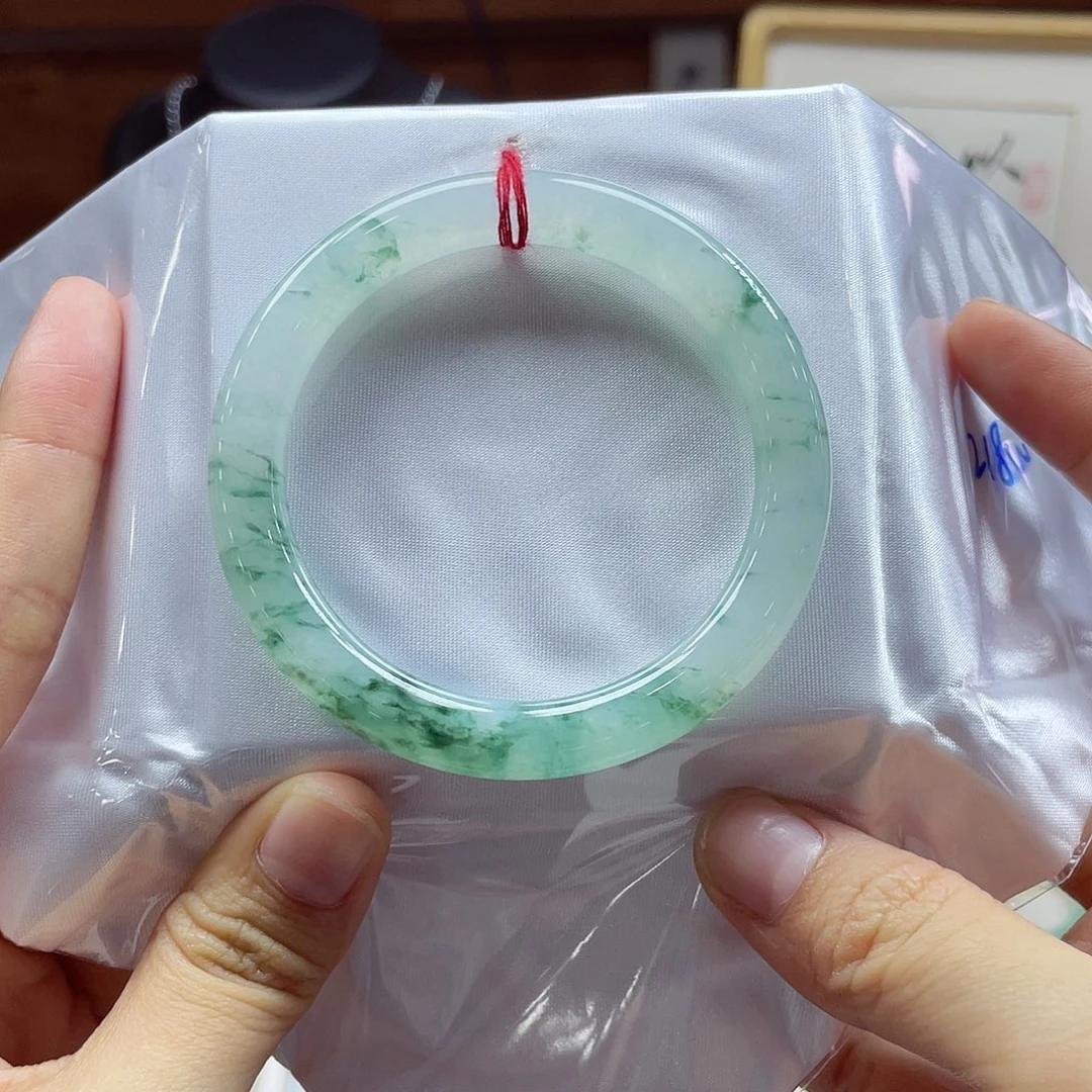 未镶嵌手镯翡翠75 号