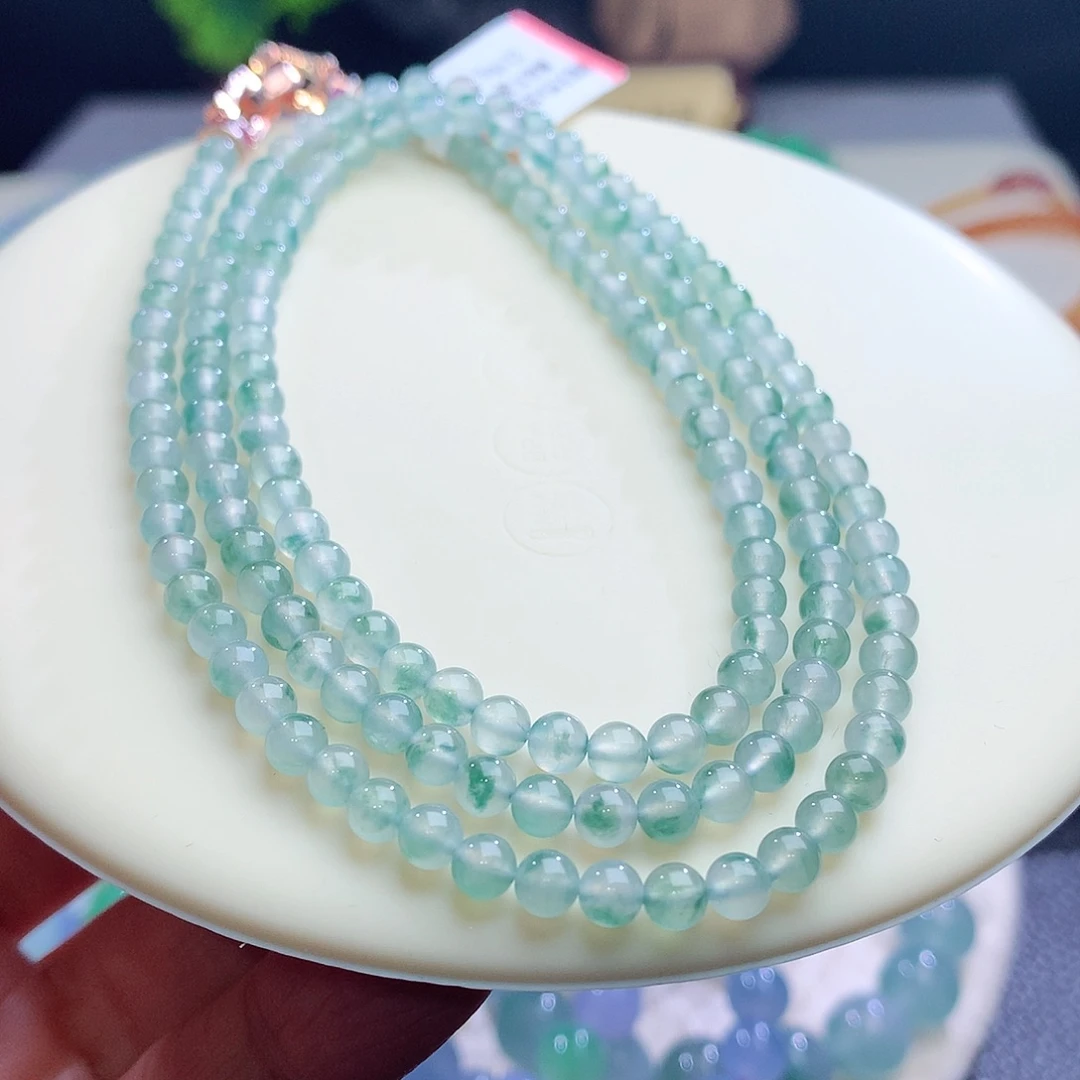 项链未镶嵌翡翠卡4.2mm