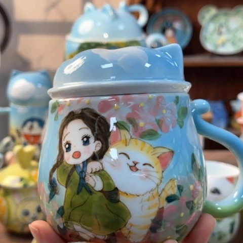 炉景德镇釉下手绘陶瓷