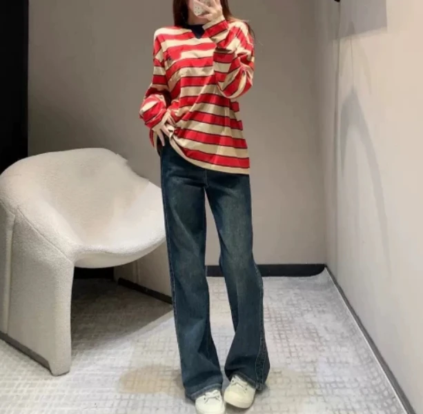 New Merry2025新款新色打底长袖时尚潮流百搭款女