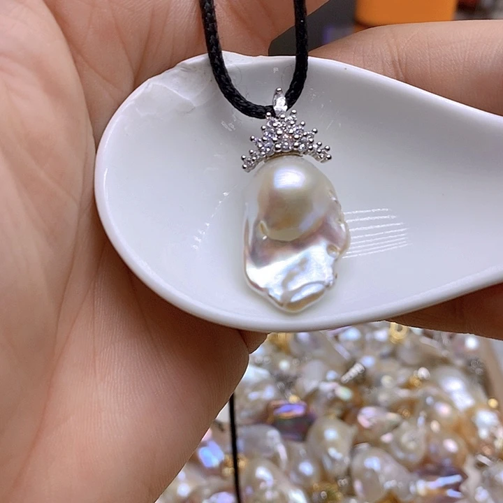 淡水珍珠未镶嵌颈饰992