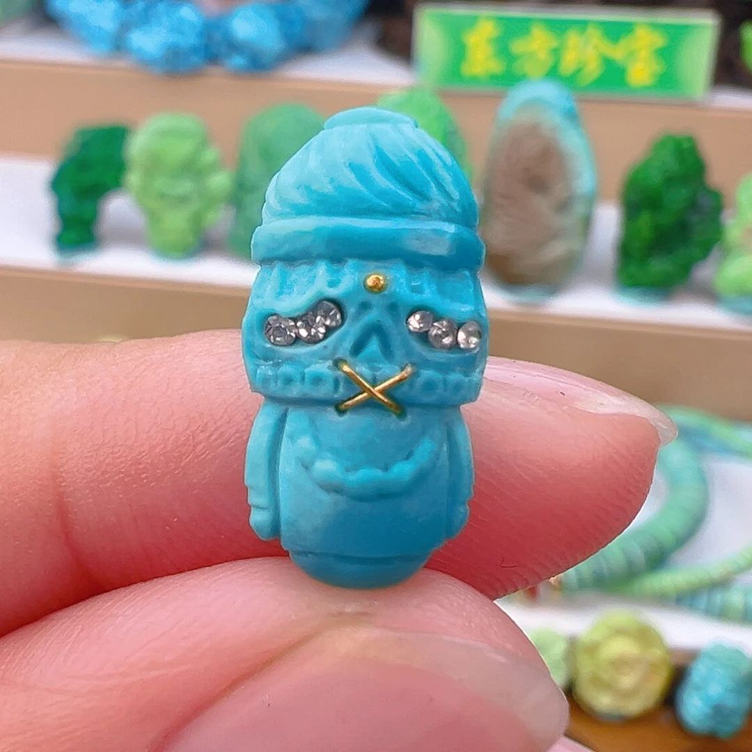 未镶嵌绿松石项链