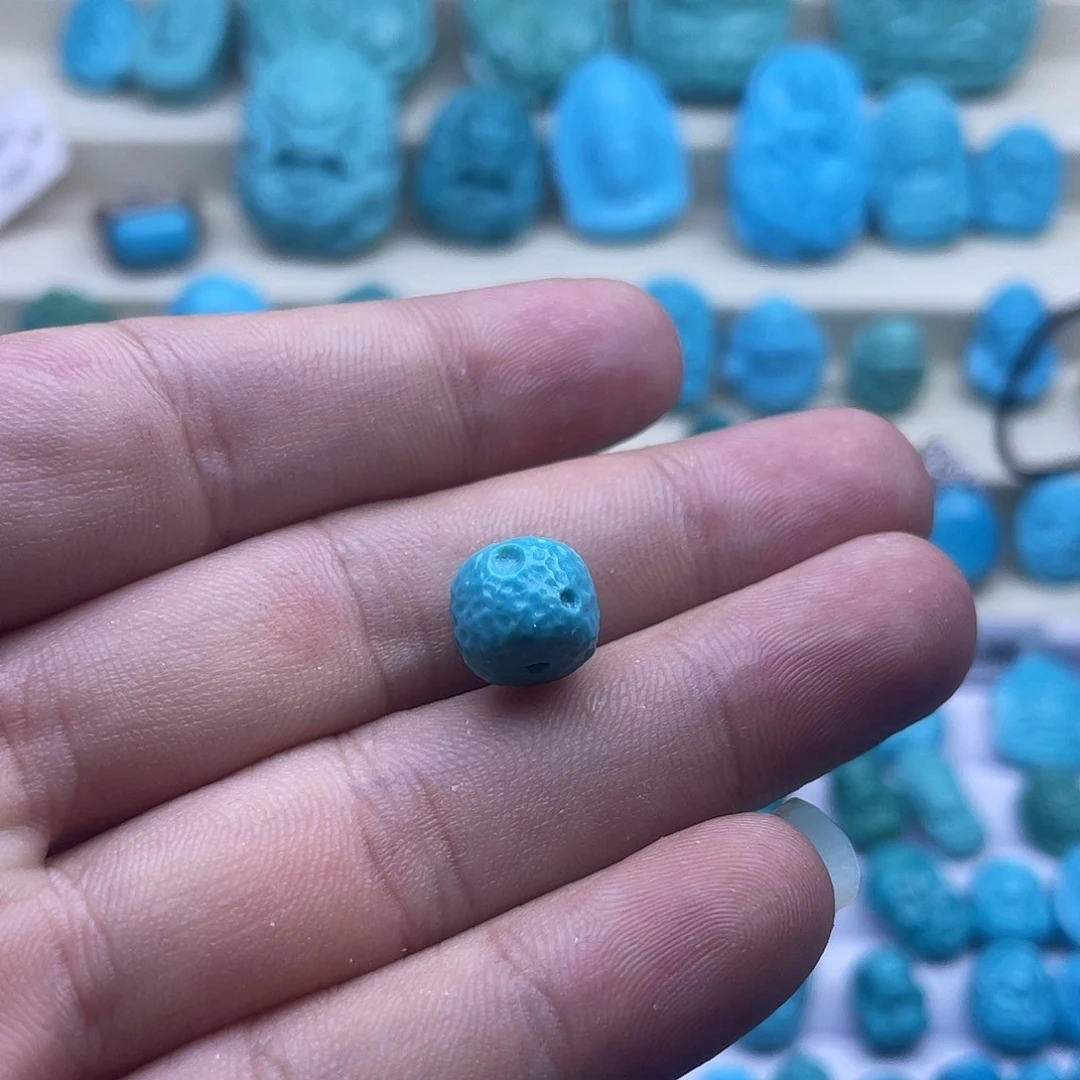 未镶嵌绿松石珠宝奇石