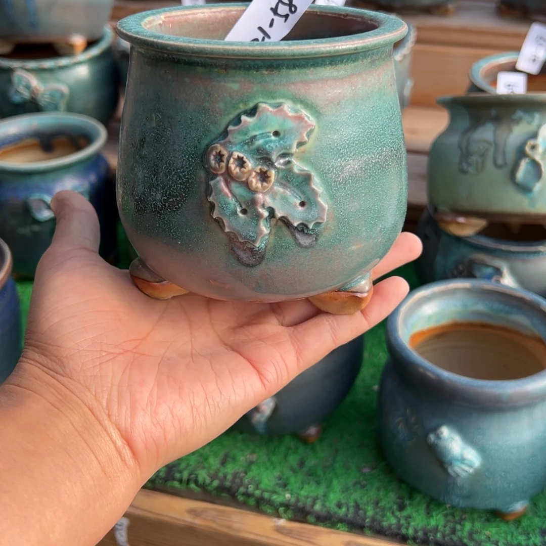 21-58花盆小鹿园艺