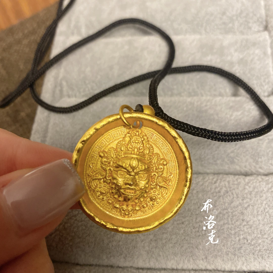 铜合金吊坠 新中式国潮风   黄财神063#
