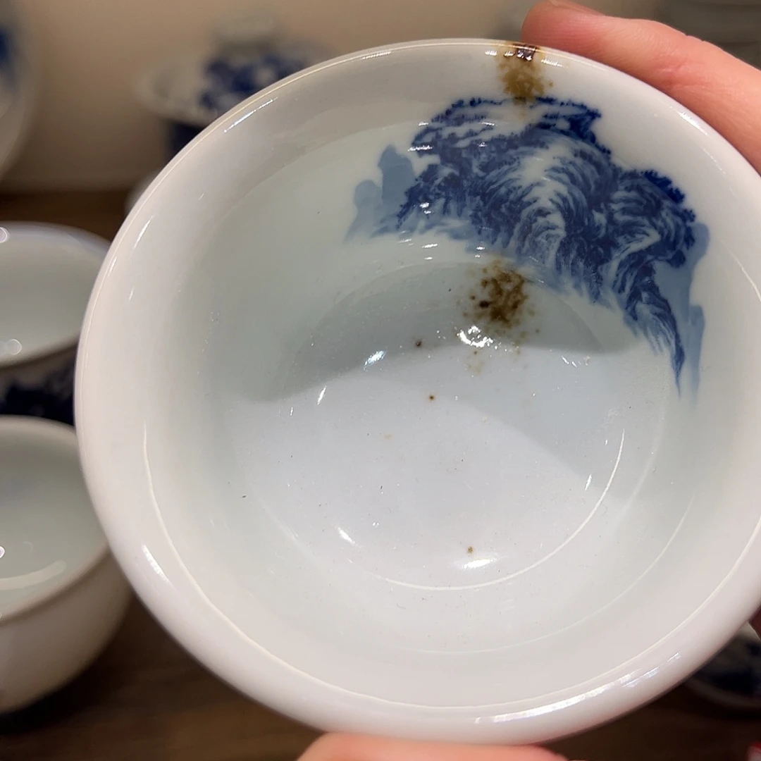 青杉堂山水杯杯杯杯柴窑