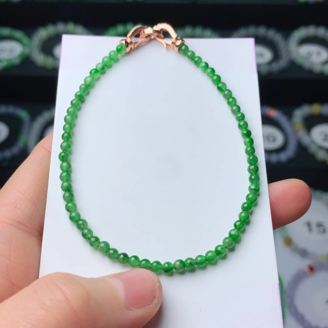 翡翠未镶嵌手链翡翠