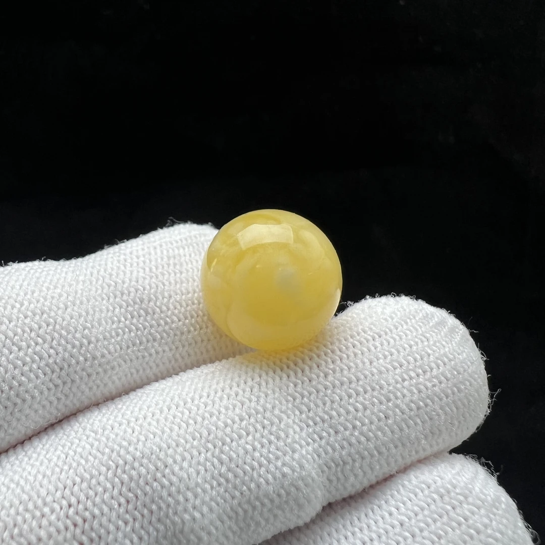 M3570天然原矿蜜蜡 单珠15.2mm2克 90/g