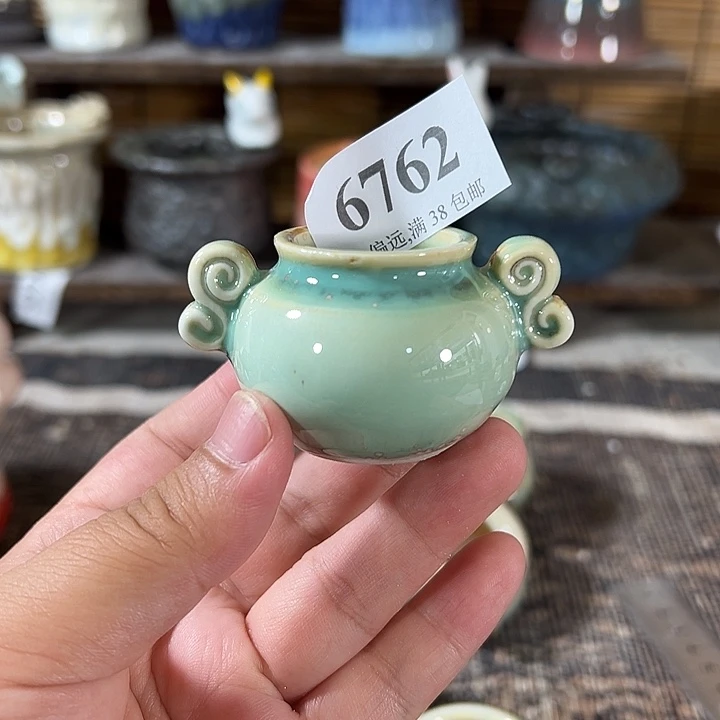 口2.5 手工花盆满30包邮