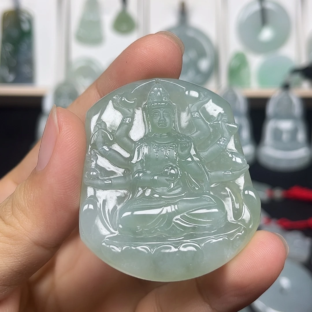 翡翠未镶嵌颈饰缅甸翡翠