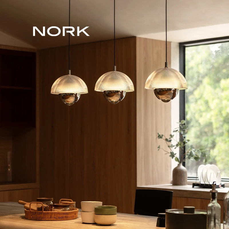 诺克玲兰餐厅吊灯创意个性艺术饭厅茶室吧台岛台餐桌灯