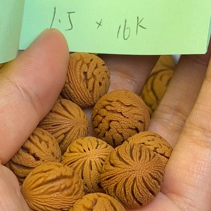 吊坠文玩核桃秦岭龙纹桃核22