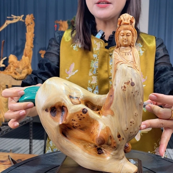 柏木（崖柏）随型摆件