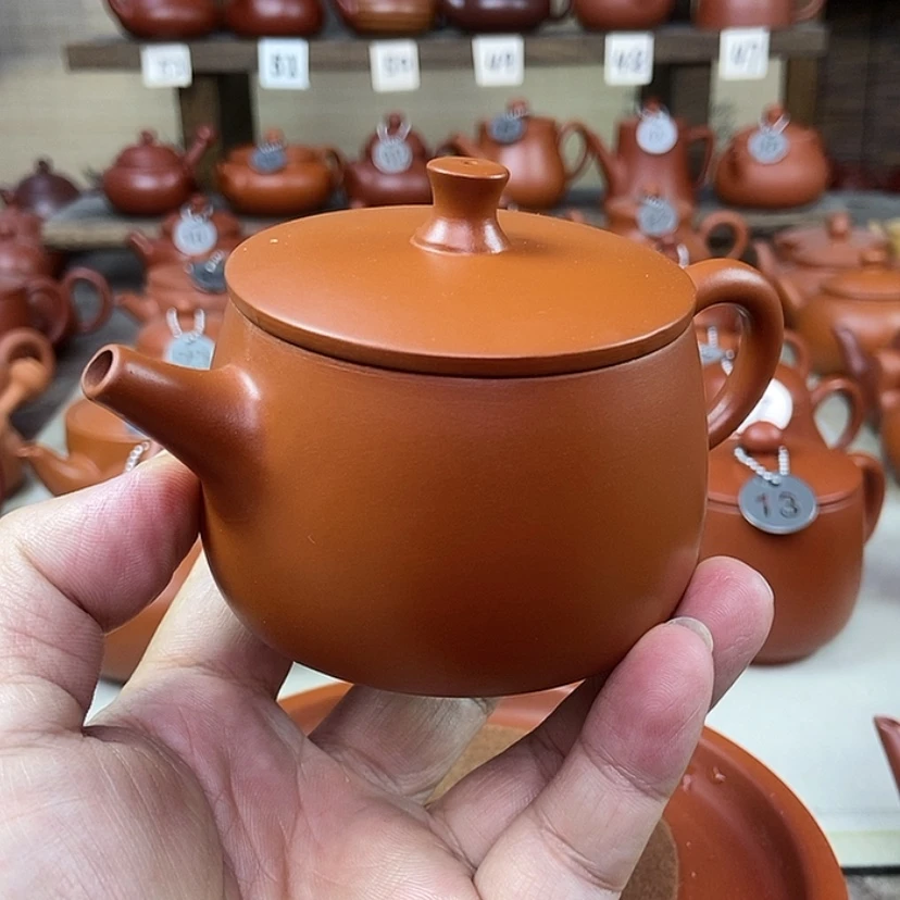 【闪购商品】茶壶朱泥130c c000000000000