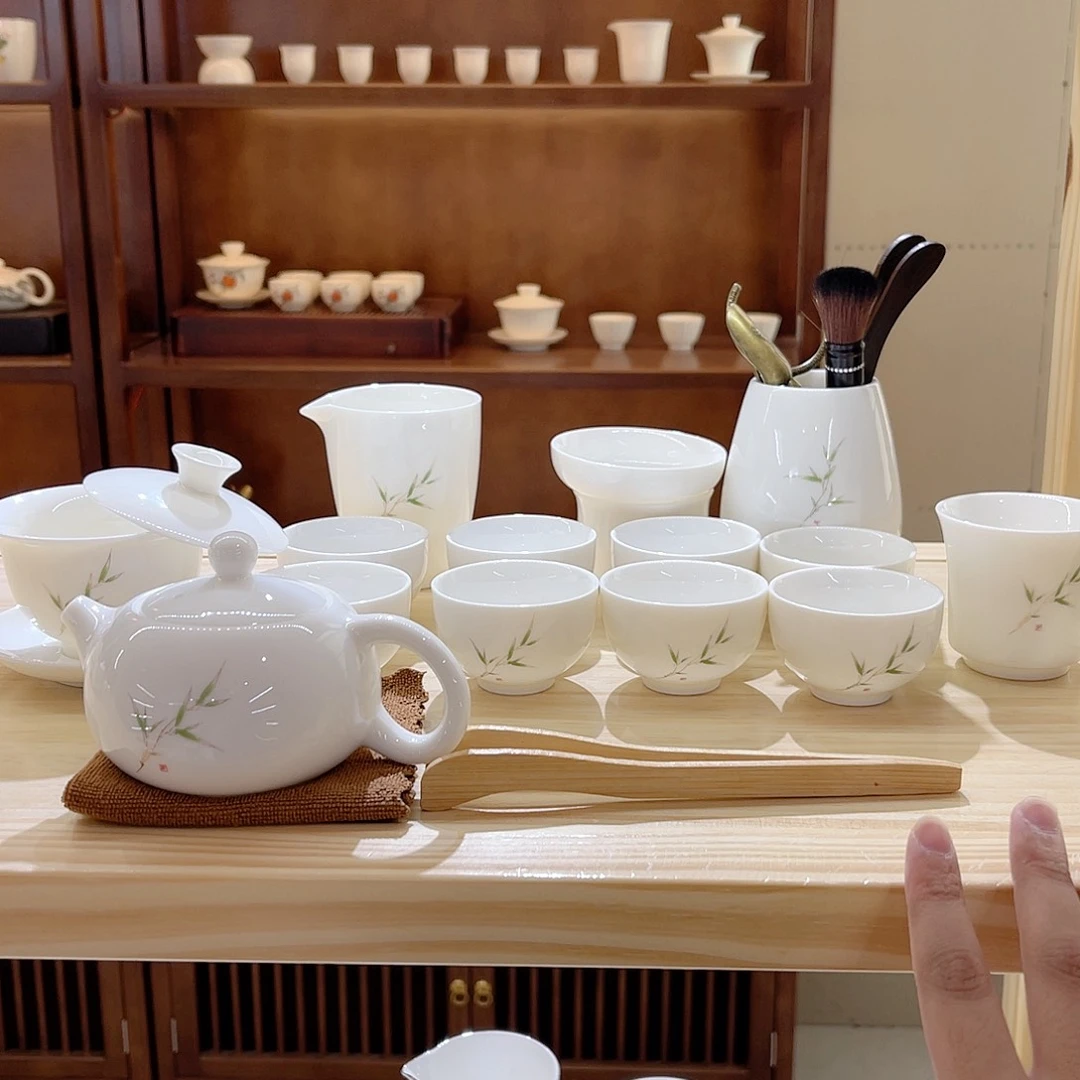 瓷片羊脂玉瓷羊脂玉瓷