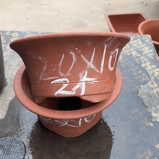 紫砂花盆透气花盆