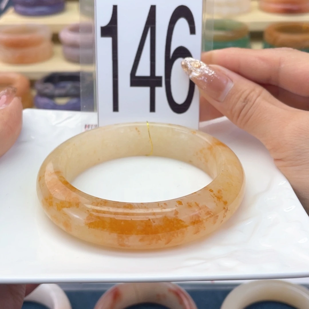 石英质玉未镶嵌手镯6263