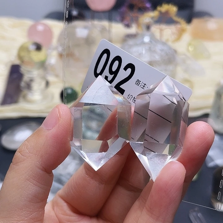 河***马珠宝半成品未镶嵌水晶