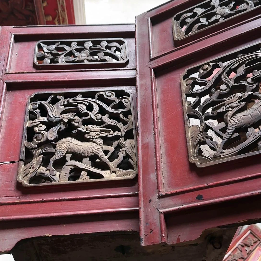 香榧木牛*两老木雕艺术的设计风格