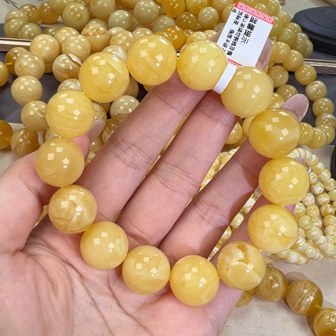 琥珀未镶嵌手链33.8阿尔卑斯