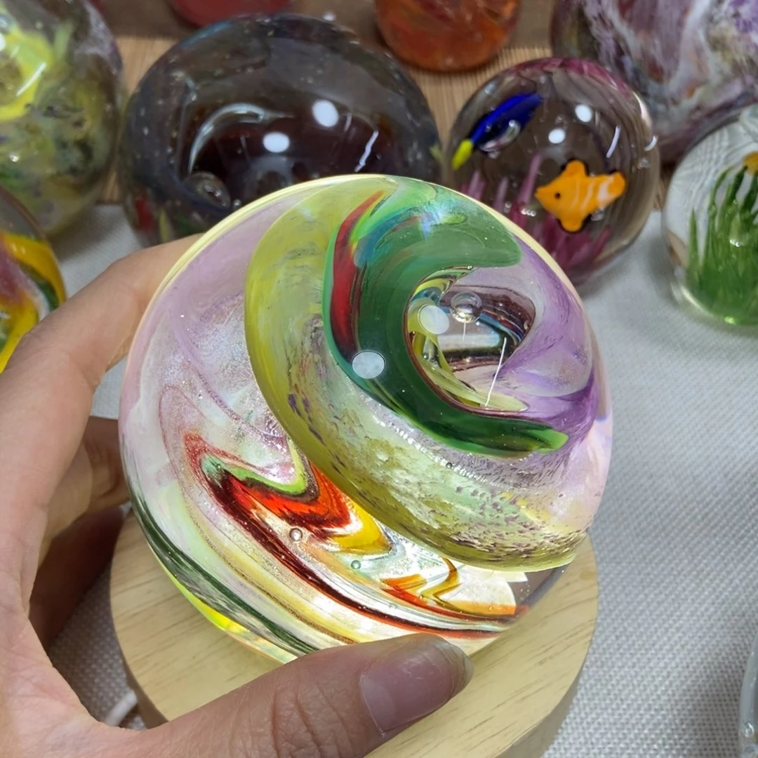 琉璃手工艺品精品小