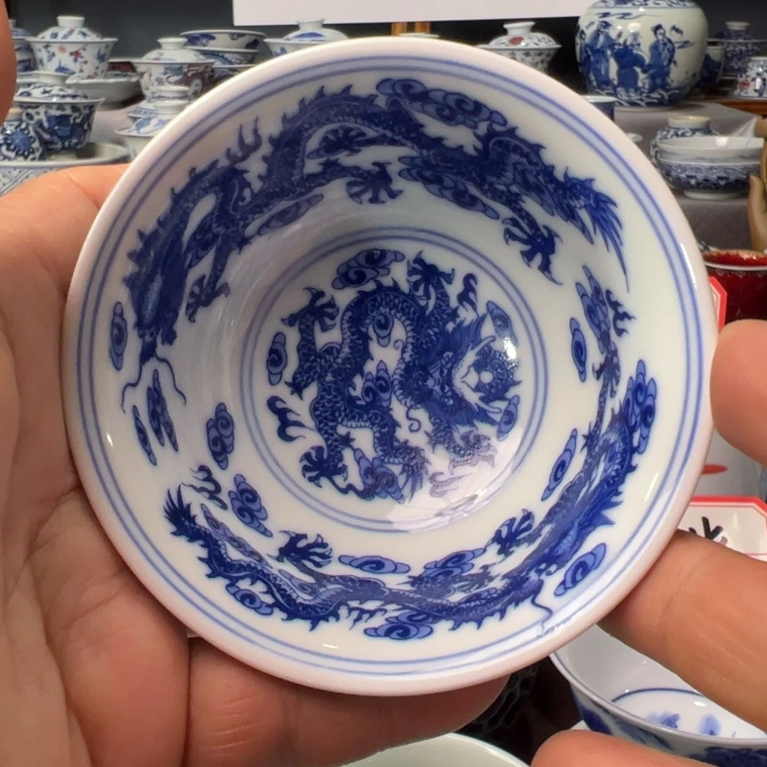摆件景德镇青花瓷器