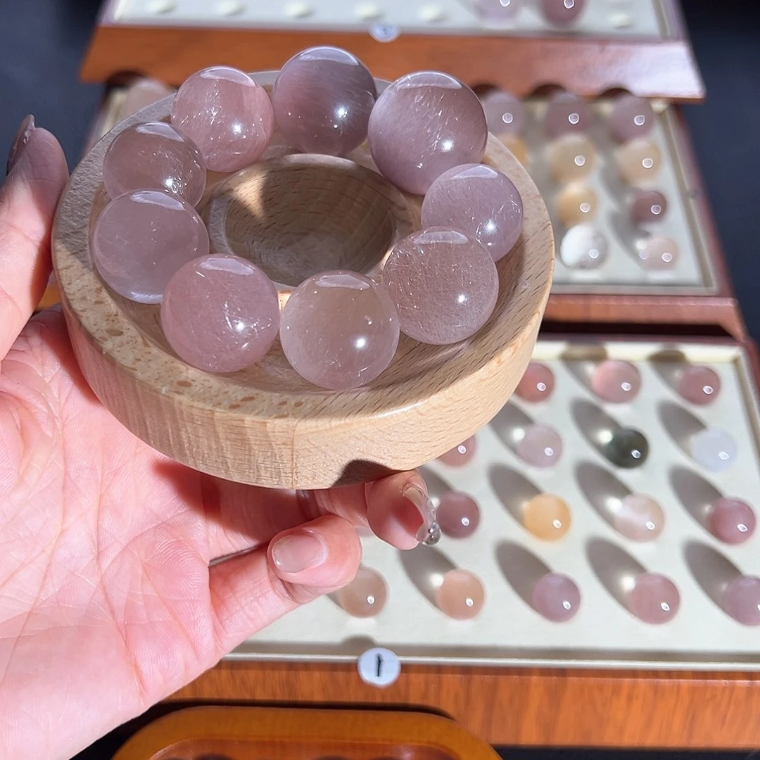 水晶手链未镶嵌20mm兔毛水晶