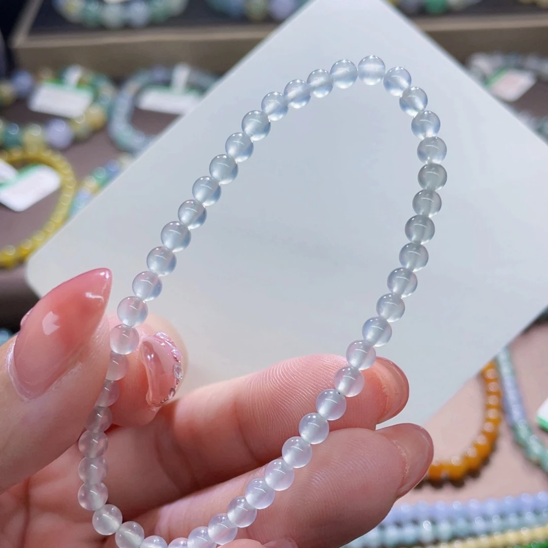 未镶嵌手链翡翠冰玻茅台白卡4