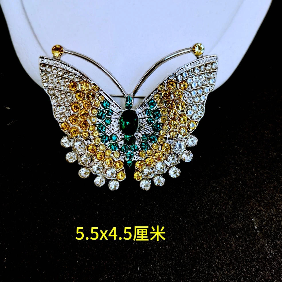 铜合金胸针 973 搭配衣服蝴蝶胸针