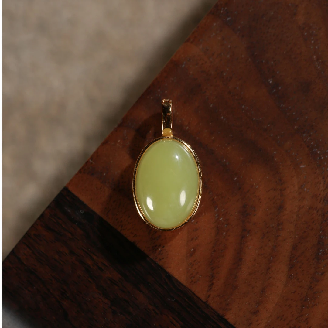 【央博玉专属】S925银和田玉黄玉吊坠25DZ-TYHY-S925 多样性发