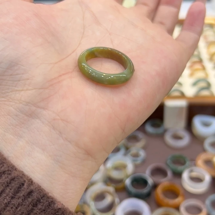 玛瑙/玉髓合金戒指43港18