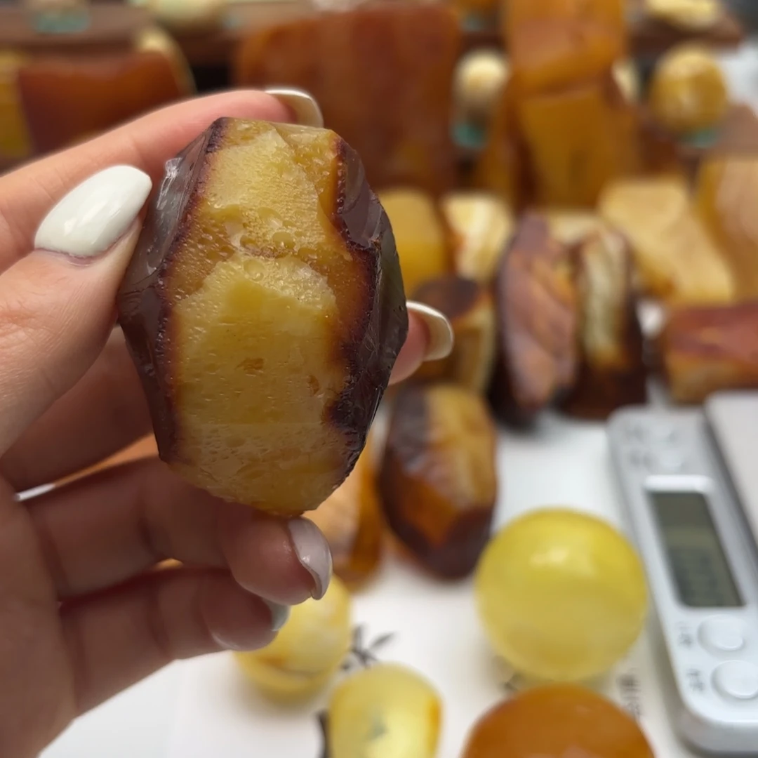 *****定制琥珀未镶嵌不退不换