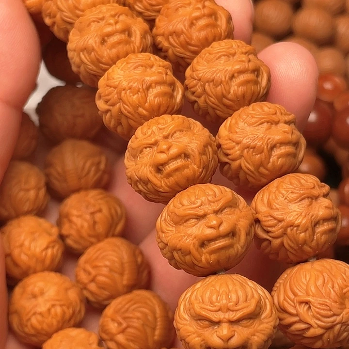 猴头核桃手串小**姓黑