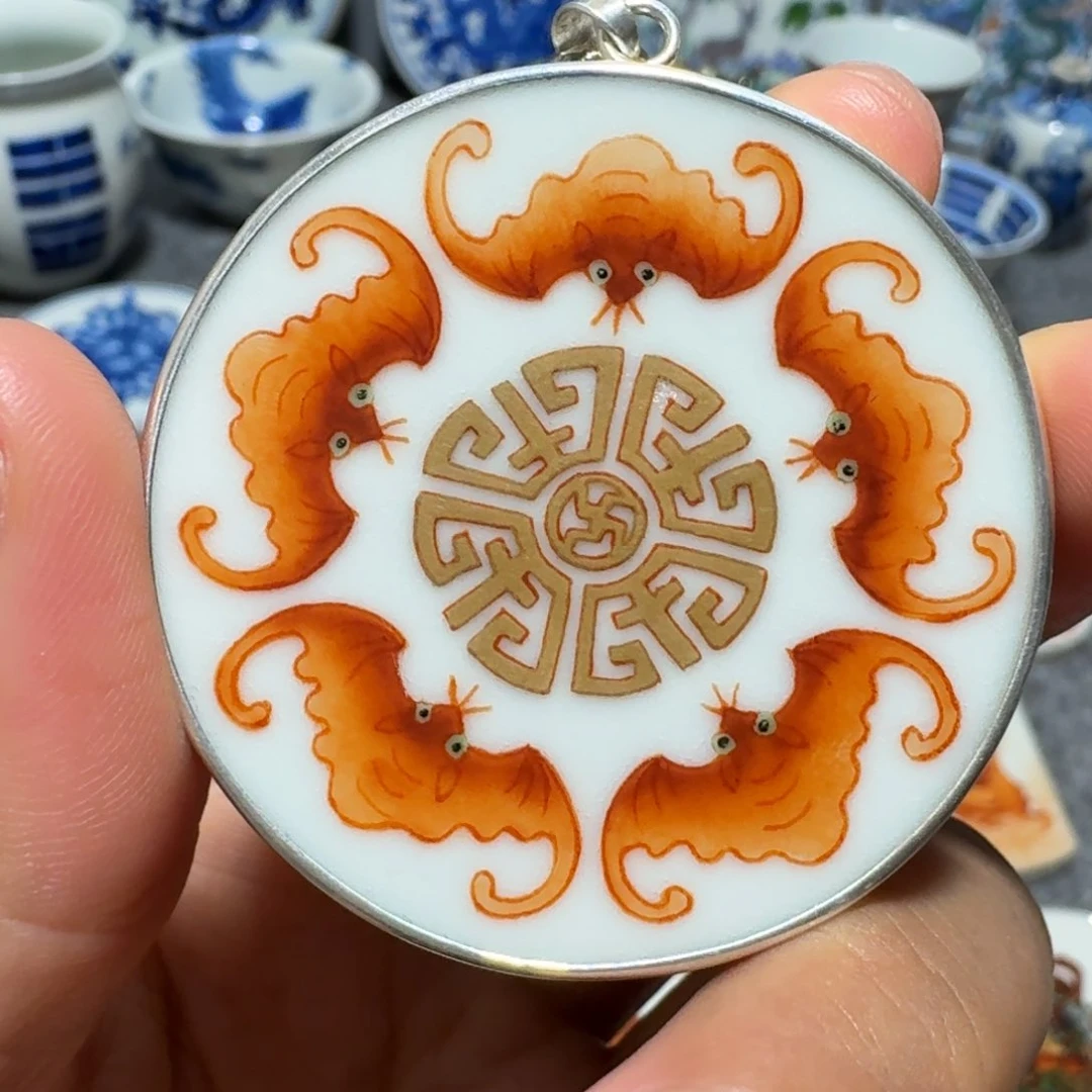 瓷片翰****&精品挂件一个