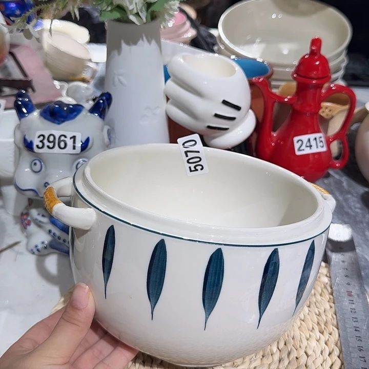瓷片微瑕陶瓷介意慎拍5070