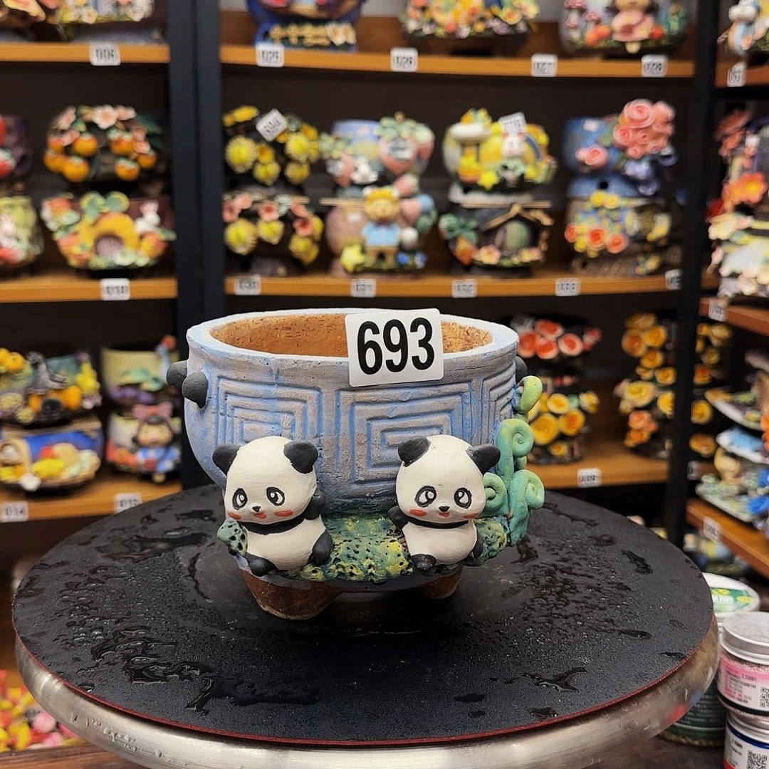 【闪购商品】粗陶手捏
