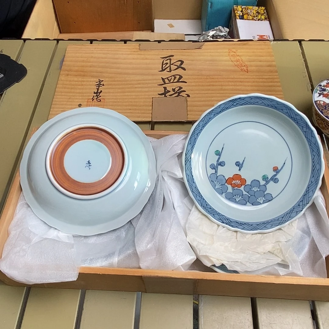 五只茶具默认微瑕不退不换看好在拍