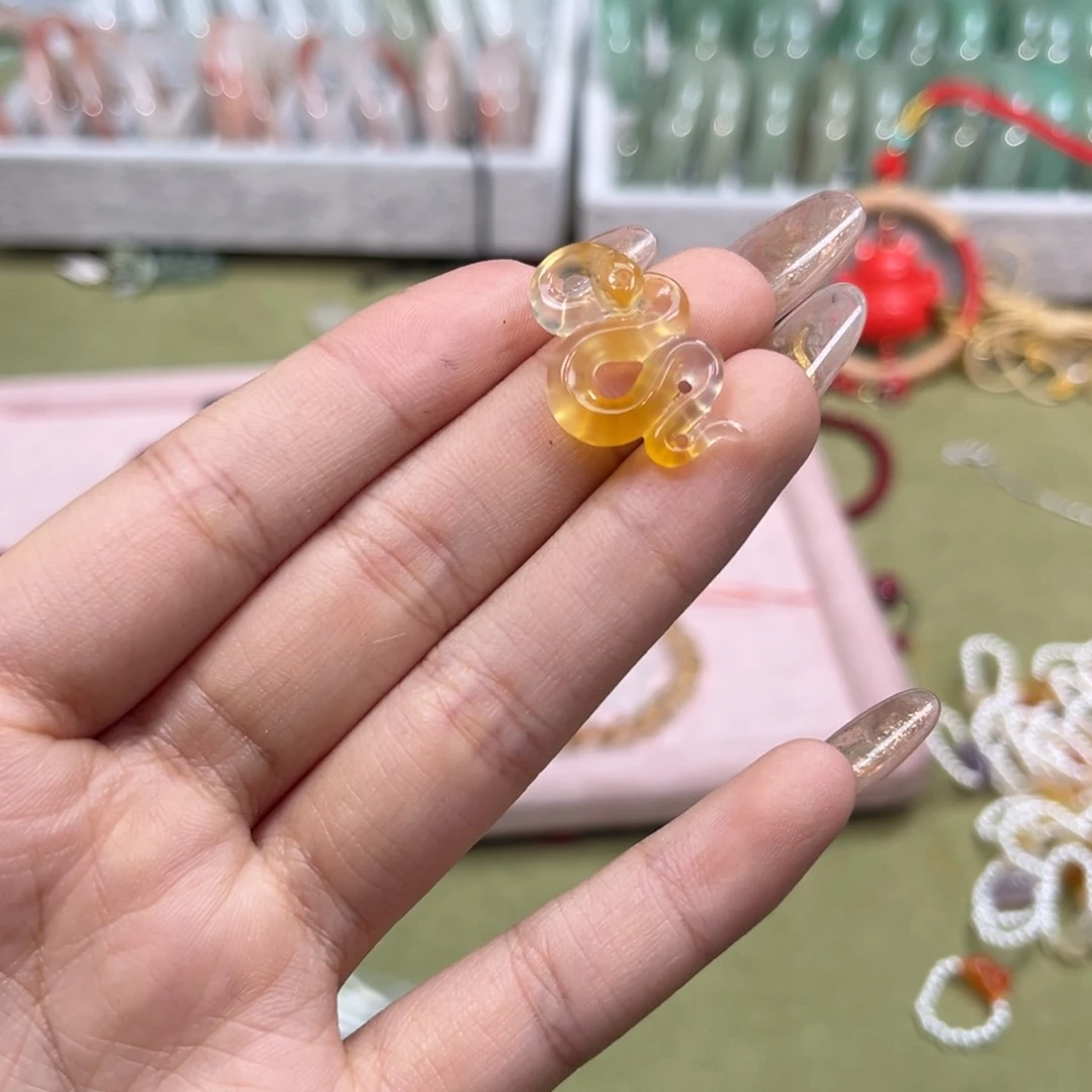 玛瑙/玉髓颈饰未镶嵌4*➕