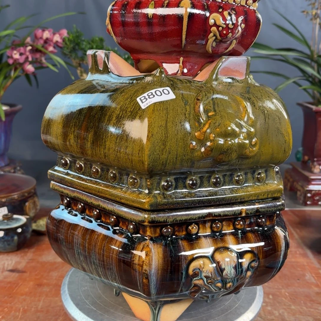 紫泥花盆金****家800