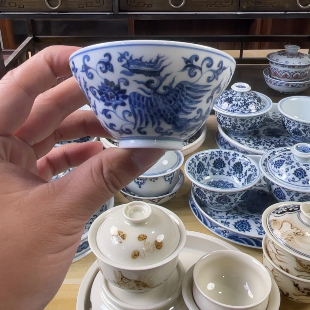 景德镇手工手绘茶具