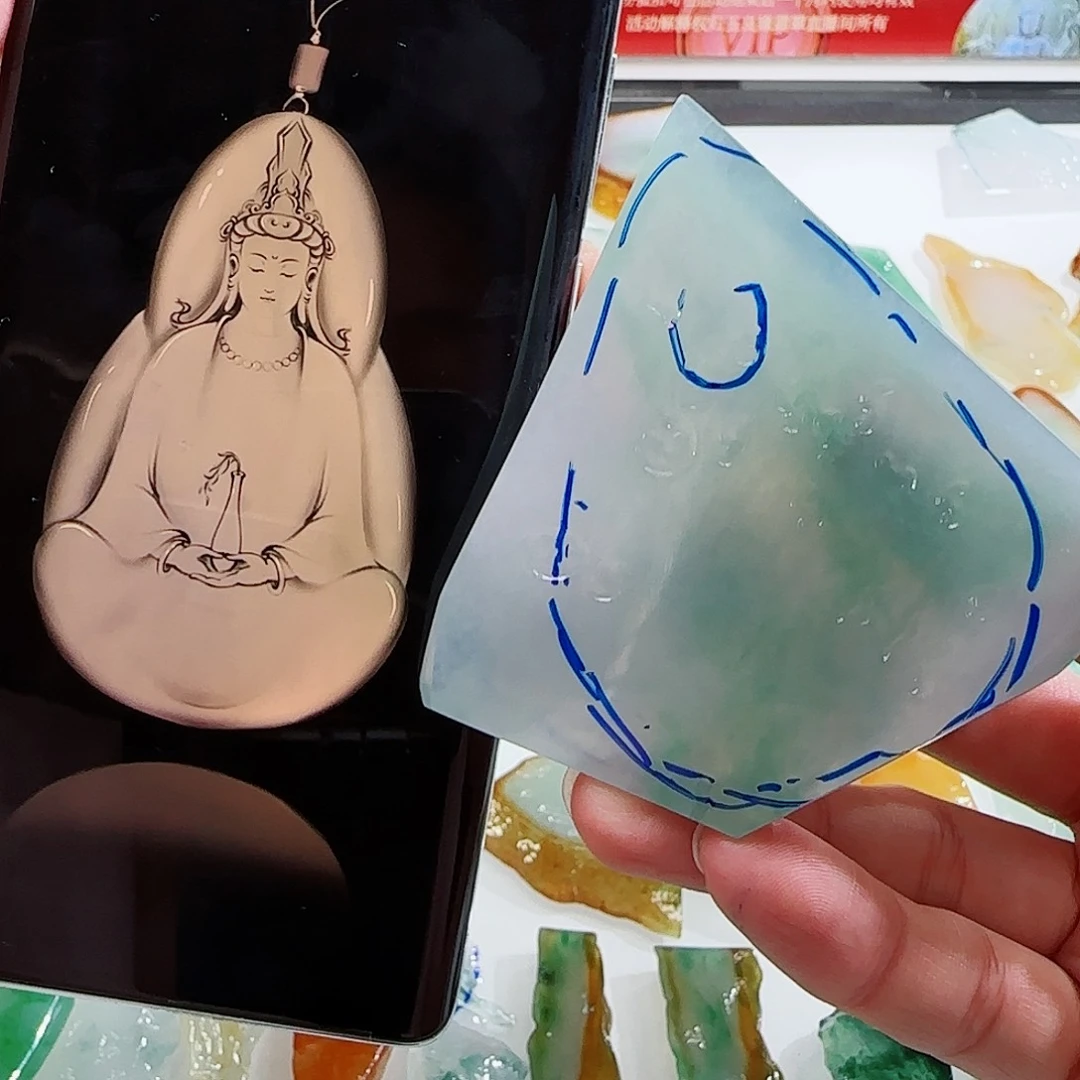 定制翡翠未镶嵌翡翠定制