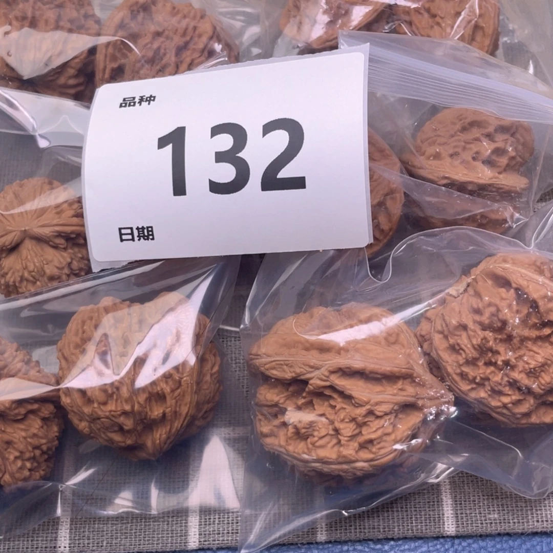 把件文玩核桃132号6对带练手粗筋