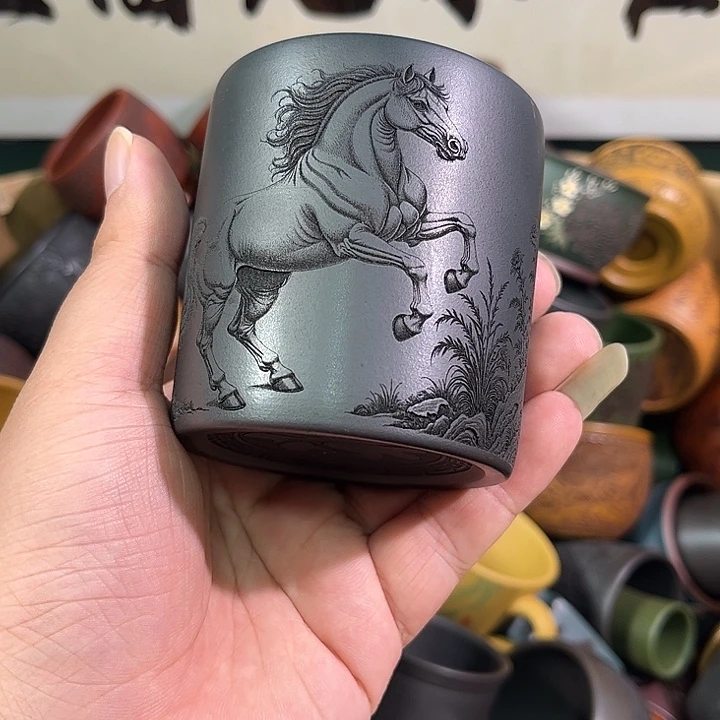 茶杯紫砂全手工紫砂主人杯