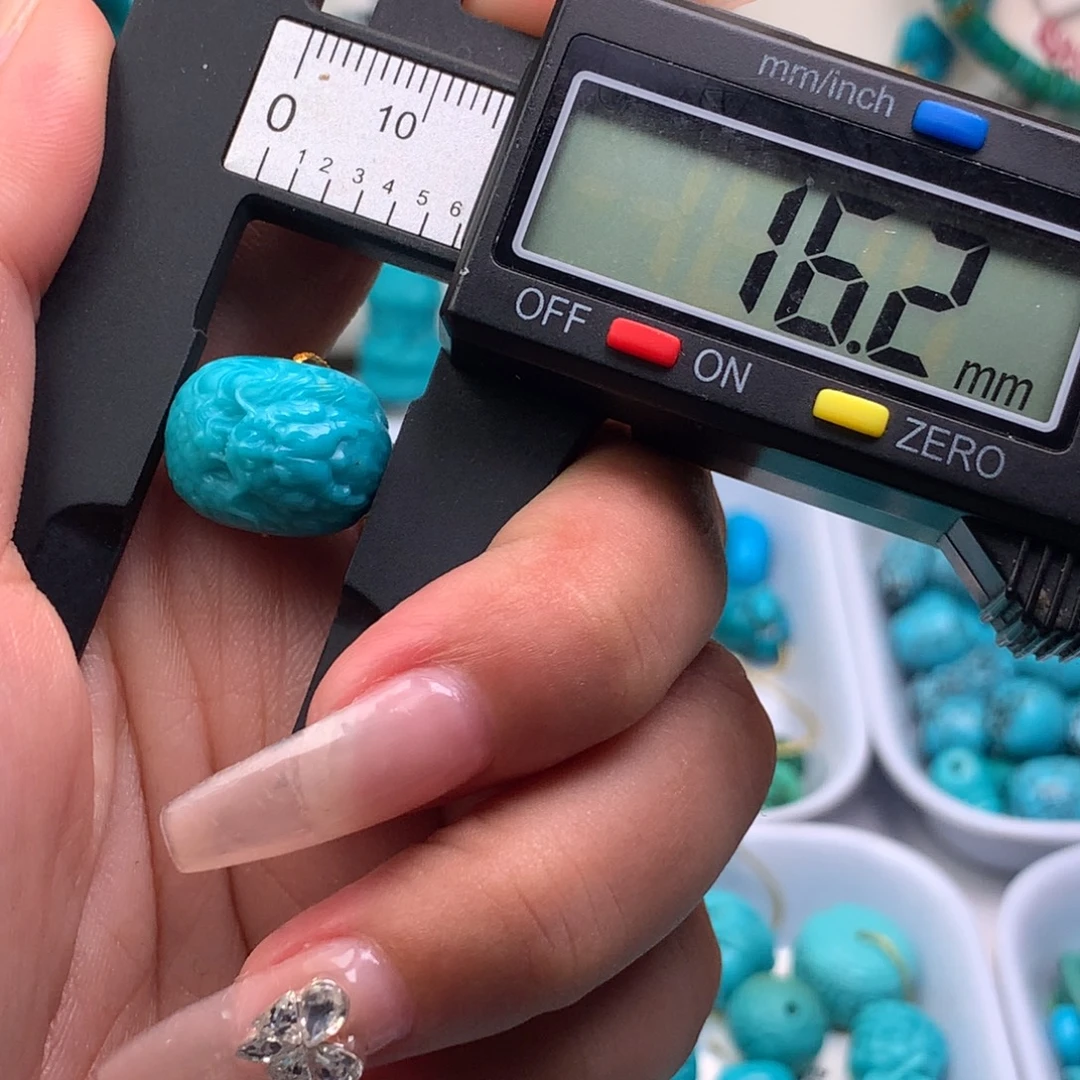 合金绿松石珠宝半成品龙敦