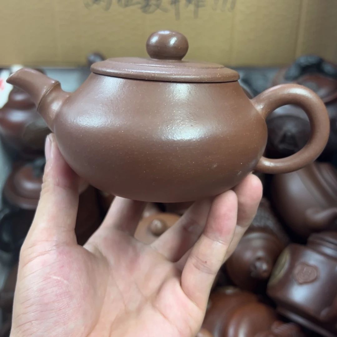 茶壶紫砂宜兴原矿紫砂壶320毫升容量